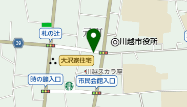 らくだプラザ川越元町3 川越市 駐車場 350 0062 の地図 アクセス 地点情報 Navitime