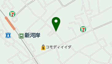 らくだプラザ新河岸5の地図画像