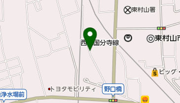 らくだプラザ東村山5の地図画像