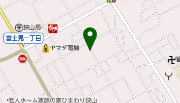 らくだプラザ狭山富士見1の地図画像