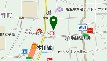 らくだプラザ本川越7の地図画像