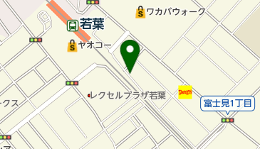 らくだプラザ若葉3の地図画像