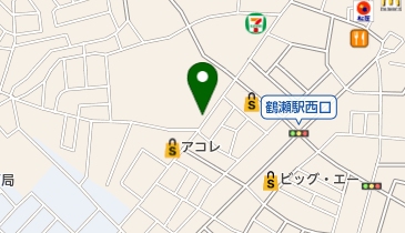 らくだプラザ鶴瀬10の地図画像