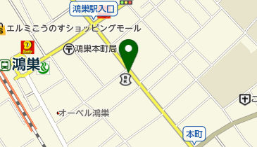 らくだプラザ鴻巣1の地図画像