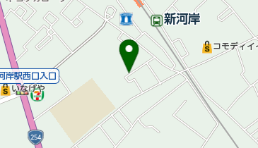 らくだプラザ新河岸7の地図画像
