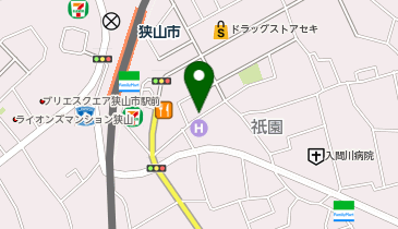 らくだプラザ狭山祇園1の地図画像