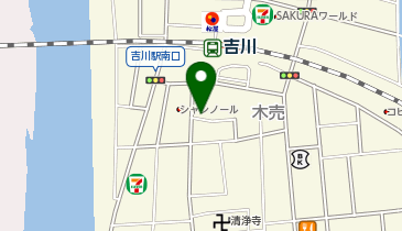 らくだプラザ吉川木売1の地図画像