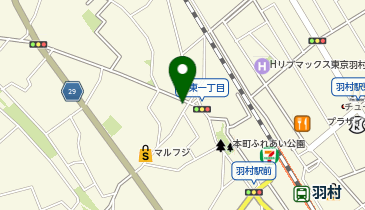 らくだプラザ羽村1の地図画像