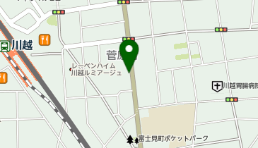 らくだプラザ菅原町10の地図画像
