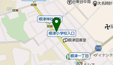 KF-Park 根津の地図画像