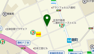 KF-Park 二番町(休業中)の地図画像