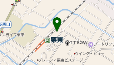 KF-Park 栗東駅前の地図画像