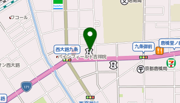 KF-Parkコミュニティバンク京信吉祥院支店の地図画像