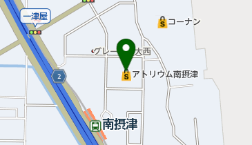 KF-Park ルッツ南摂津の地図画像