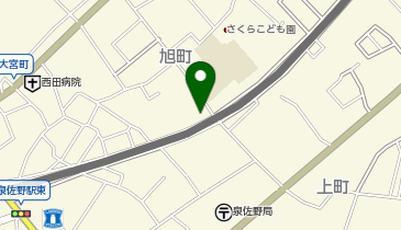 KF-Park 泉佐野駅東の地図画像