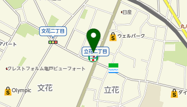 NTTル・パルク文花第1駐車場の地図画像