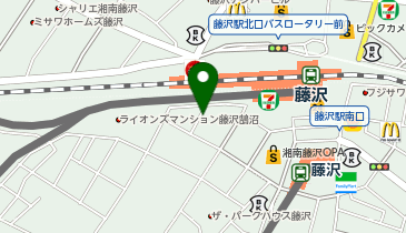 NTTル・パルク藤沢駅前第1駐車場の地図画像