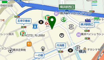 NTTル・パルク横浜西第1駐車場の地図画像