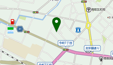 NTTル・パルク鳥取今町第1駐車場の地図画像