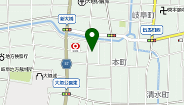【協力駐車場】コインパーキングくるわまちの地図画像