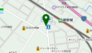 名城パーキング新安城第2の地図画像