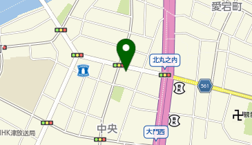 名城パーキング津市中央の地図画像