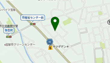 エコパーキング宝塚安倉中第2の地図画像