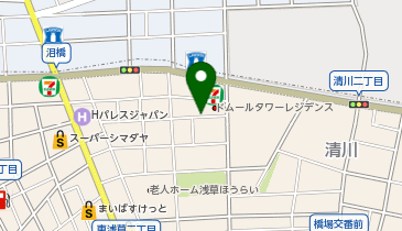 エコパーキング台東清川2丁目の地図画像