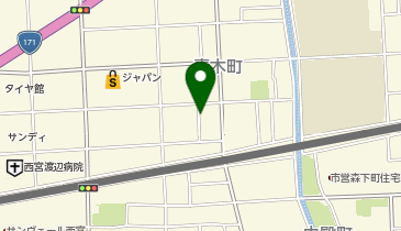 エコパーキング西宮青木町の地図画像