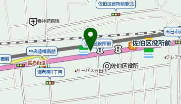 ASAHI PARK 五日市第1の地図画像