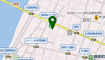 ラクピーライト 福島町第1の地図画像