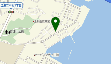 ラクピーライト 江波南第1の地図画像