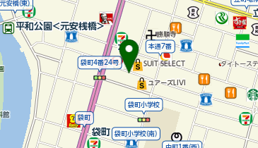 ラクピー 本通第3の地図画像