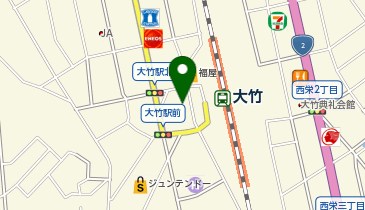 ASAHI PARK 大竹駅前の地図画像