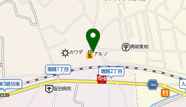 ASAHI PARK alzo 青崎店(2F)の地図画像