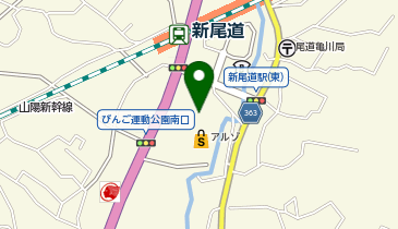 ASAHI PARK 新尾道駅前第2の地図画像
