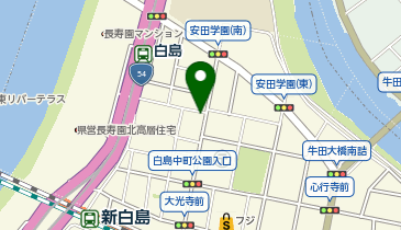 ASAHI PARK 白島北町の地図画像