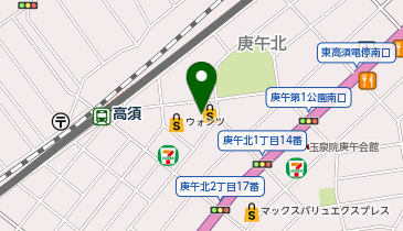 ASAHI PARK Sparkニュー庚午店(屋上)の地図画像