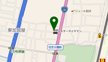 ラクピーライト 粉浜西3丁目の地図画像