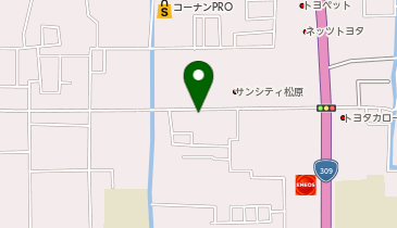 ラクピーライト  田井城3丁目の地図画像