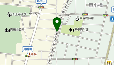 ラクピーライト玉造元町の地図画像