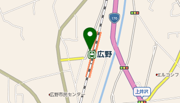 ラクピーライト 広野駅の地図画像