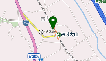 ラクピーライト 丹波大山駅の地図画像