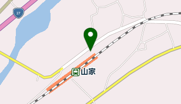 ラクピーライト 山家駅の地図画像