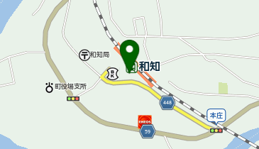 ラクピーライト 和知駅の地図画像
