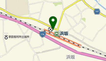 ラクピーライト 浜坂駅の地図画像