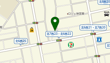 ASAHI PARK 北7西23丁目の地図画像