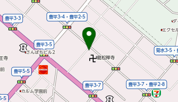 ASAHI PARK 豊平の地図画像