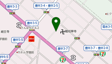 ASAHI PARK 豊平第2の地図画像