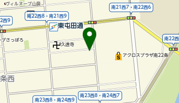 ASAHI PARK 南22西8の地図画像